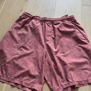 Lululemon Men's Red unlined Shorts